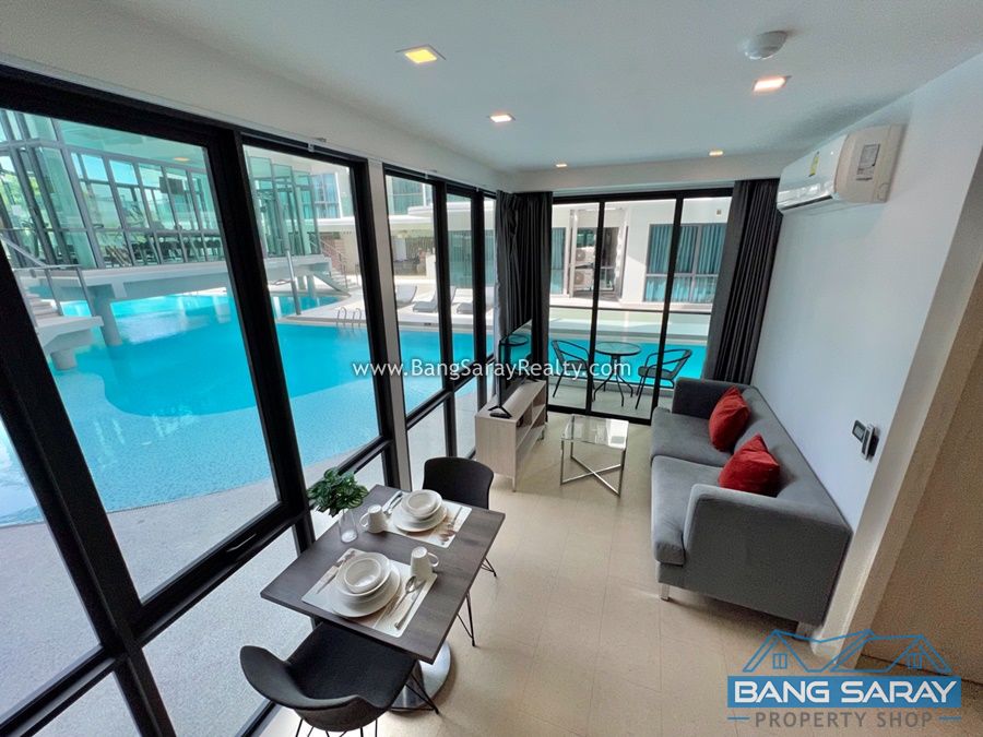 Pool access Condo for Rent in Bang Saray Condo  For rent