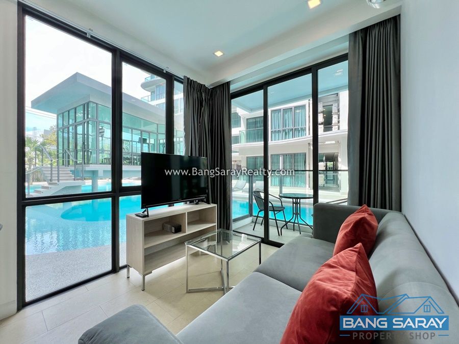 Pool access Condo for Rent in Bang Saray Condo  For rent