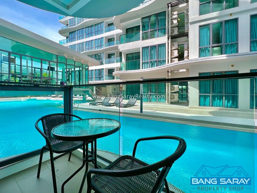 Pool access Condo for Rent in Bang Saray Condo  For rent