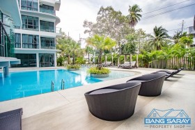One Bed Condo For Rent, Only 100m. To Beach - 1 Bedroom Condo For Rent In Bang Saray, Na Jomtien