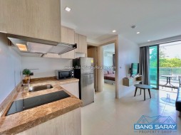 One Bed Condo For Rent, Only 100m. To Beach - 1 Bedroom Condo For Rent In Bang Saray, Na Jomtien