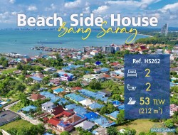 Beach Side, House For Sale In Bang Saray - 2 Bedrooms House For Sale In Bang Saray, Na Jomtien