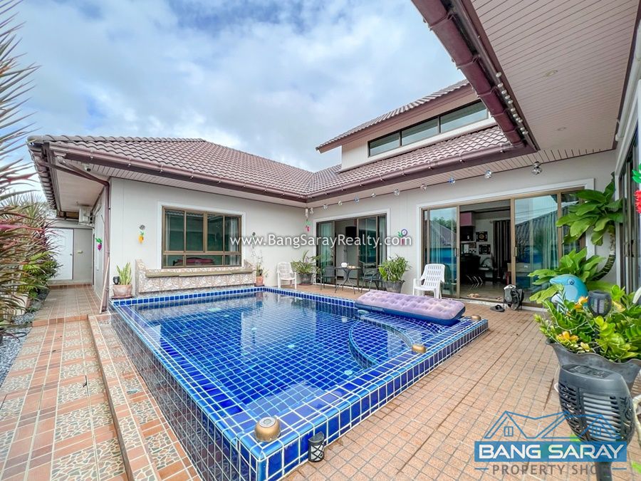 Luxury Pool Villa for Sale in Bang Saray House  For sale