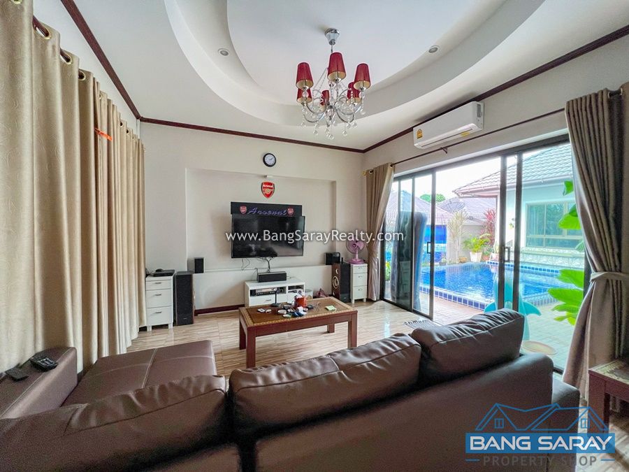 Luxury Pool Villa for Sale in Bang Saray House  For sale