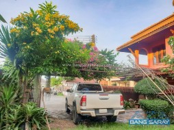Two Storey House For Sale, 400m. From Sukhumvit Rd. - 5 Bedrooms House For Sale In Bang Saray, Na Jomtien
