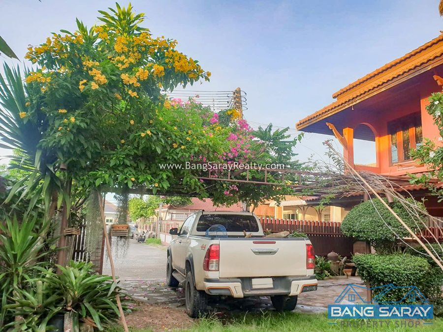 Two Storey house for sale, 400m. from Sukhumvit rd. House  For sale