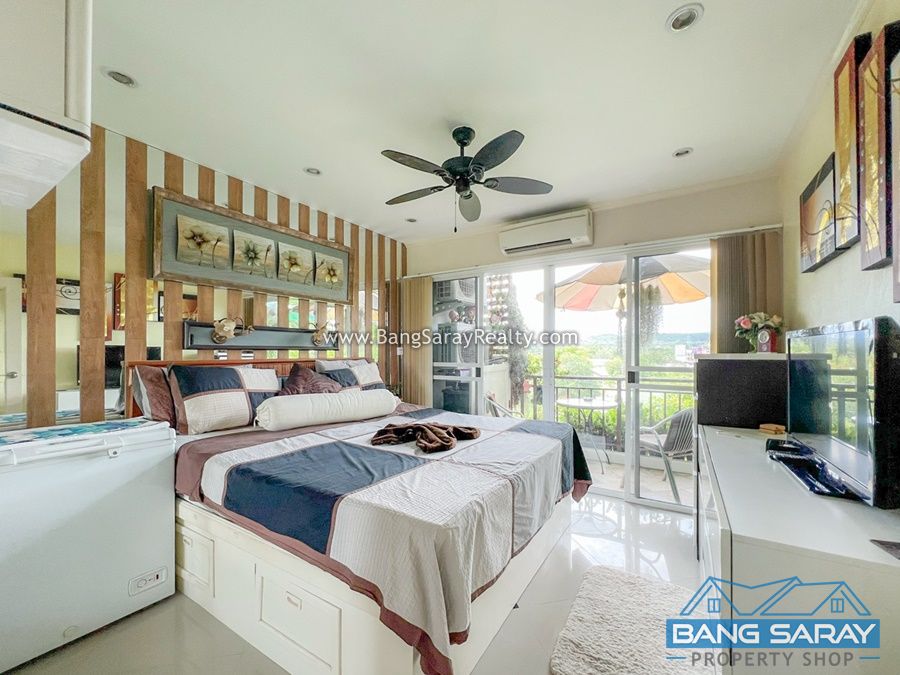 Corner unit Condo for Sale in Bang Saray Beachside Condo  For sale