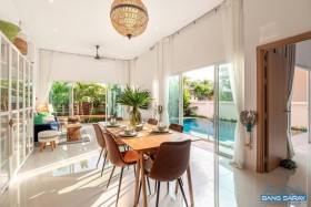 Pool Villa Balinese Styles For Sale In Na Jomtien - 3 Bedrooms House For Sale In Na-Jomtien, Na Jomtien