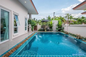 Pool Villa Balinese Styles For Sale In Na Jomtien - 3 Bedrooms House For Sale In Na-Jomtien, Na Jomtien