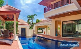Two Story Pool Villa, Only 100 M. From The Beach. - 3 Bedrooms House For Sale In Bang Saray, Na Jomtien
