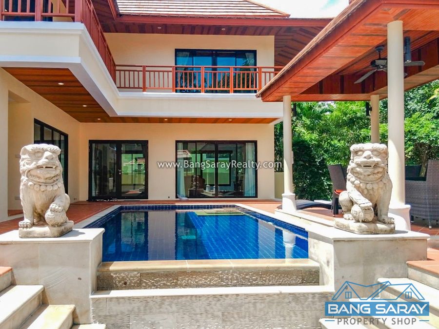 Two Story Pool Villa, Only 100 m. from the beach. House  For sale