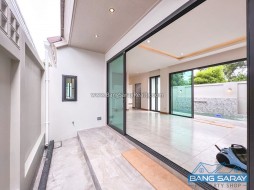 Private Pool Villa Modern Tropical Style - 2 Bedrooms House For Sale In Bang Saray, Na Jomtien
