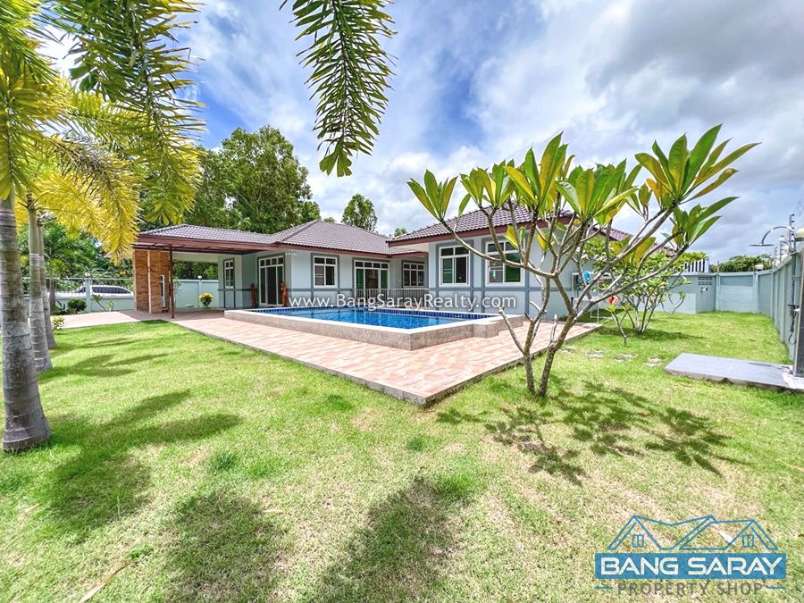  Beachside, Private Pool Villa for Sale in Bang Saray House  For sale