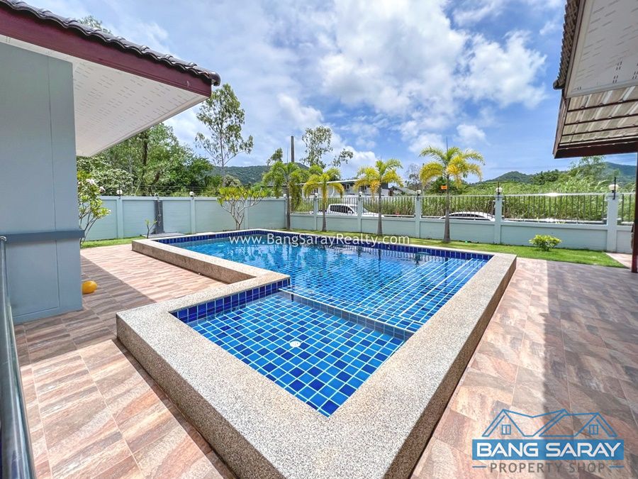  Beachside, Private Pool Villa for Sale in Bang Saray House  For sale