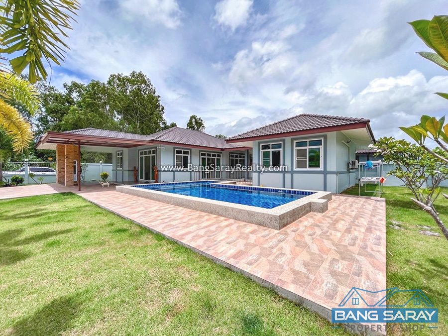  Beachside, Private Pool Villa for Sale in Bang Saray House  For sale