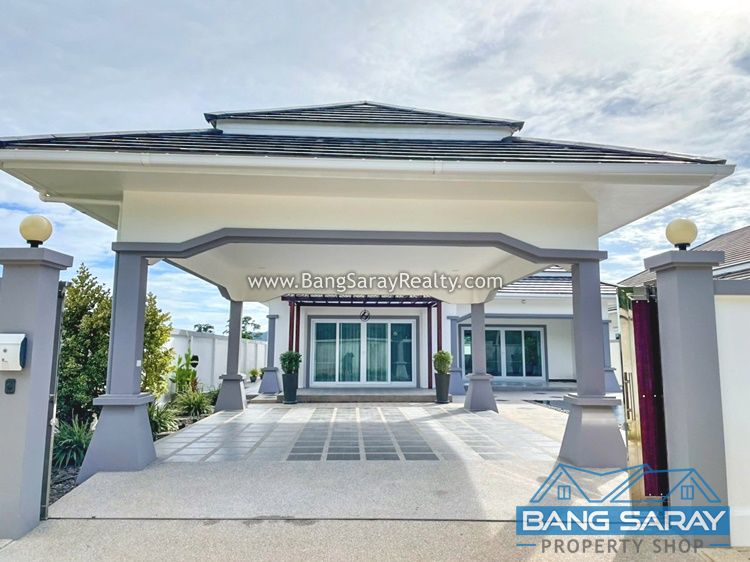 Pool Villa for Sale in Bang Saray House  For sale