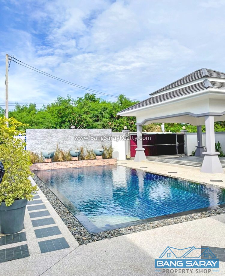 Pool Villa for Sale in Bang Saray House  For sale