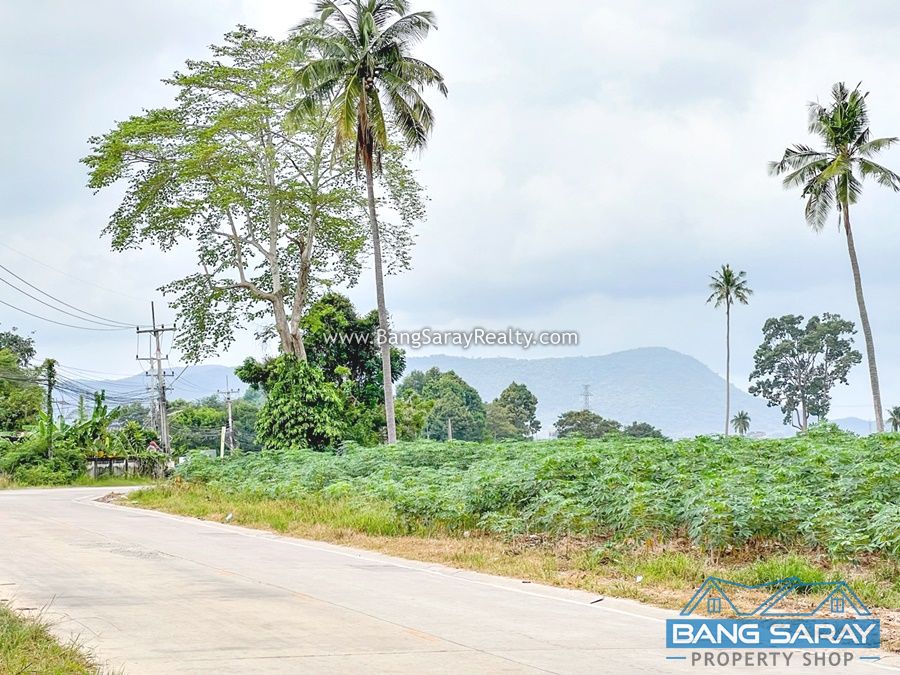 Land for Sale in Bang Saray Only 3 km. to the Beach Land  For sale