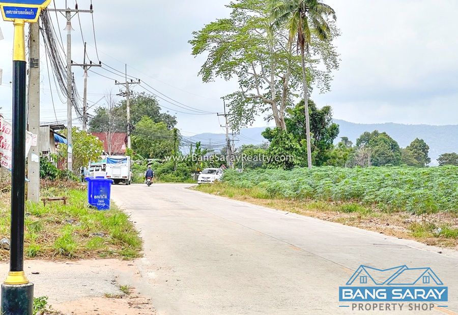 Land for Sale in Bang Saray Only 3 km. to the Beach Land  For sale