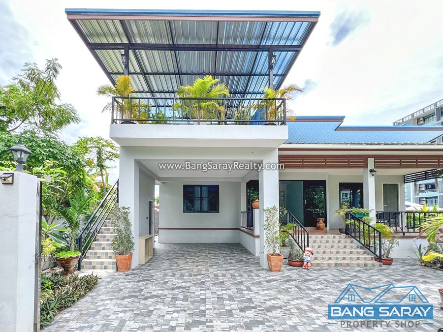 Private House for Sale & Rent in Beachside Bang Saray House  For sale