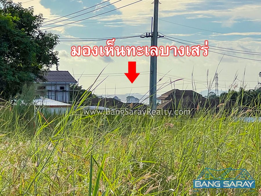 2 Rai of Land for Sale  with Sea View Bang Saray Land  For sale