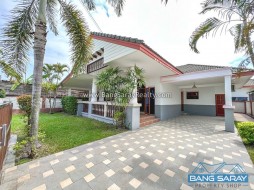 Single Detached House For Sale In Baan Dusit - 3 Bedrooms House For Sale In Na-Jomtien, Na Jomtien