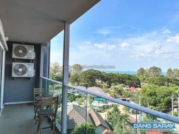 Beach Side, 2 Bedrooms Sea View On Fl.8 - 2 Bedrooms Condo For Rent In Bang Saray, Na Jomtien