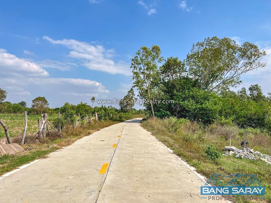 3 Rai 154 Sqw for Sale in Na Jomtien, 400m. from Motorway Land  For sale