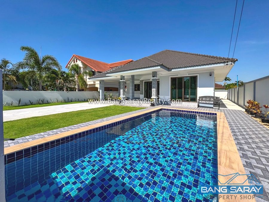 Brand new! Pool Villa for Sale in East Bang Saray  House  For sale