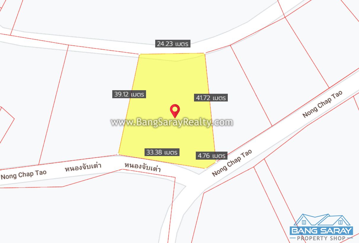 Lakefront Land for Sale 317 sqw, Near Khao Chee Chan Land  For sale