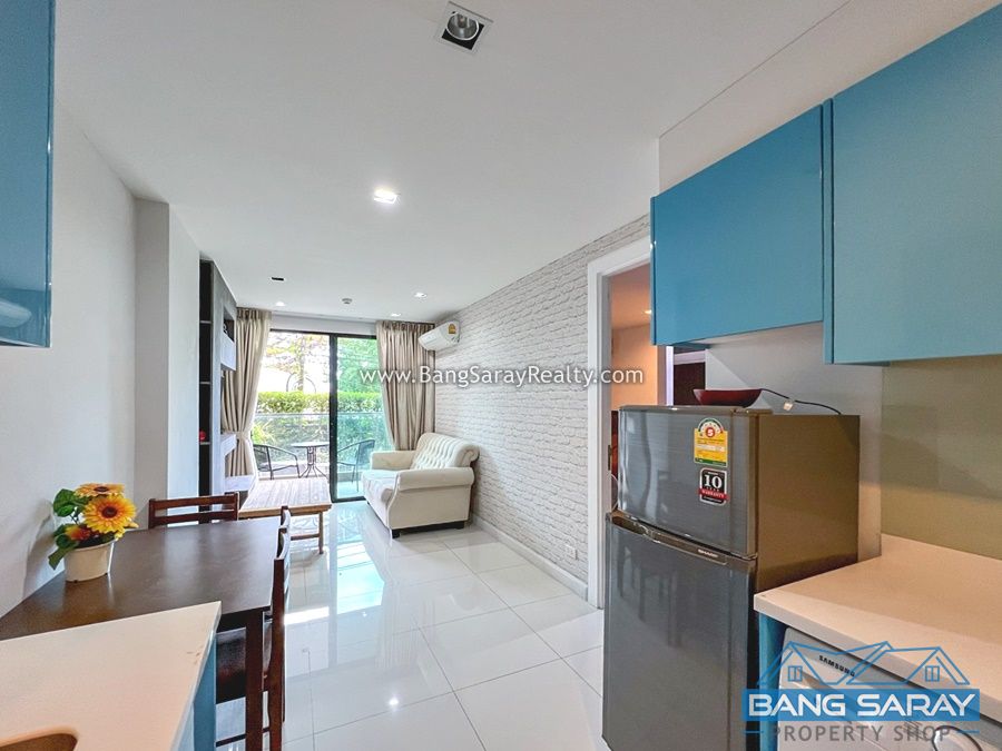 Condo for Rent, only 60m. to Bang Saray Beach Condo  For rent