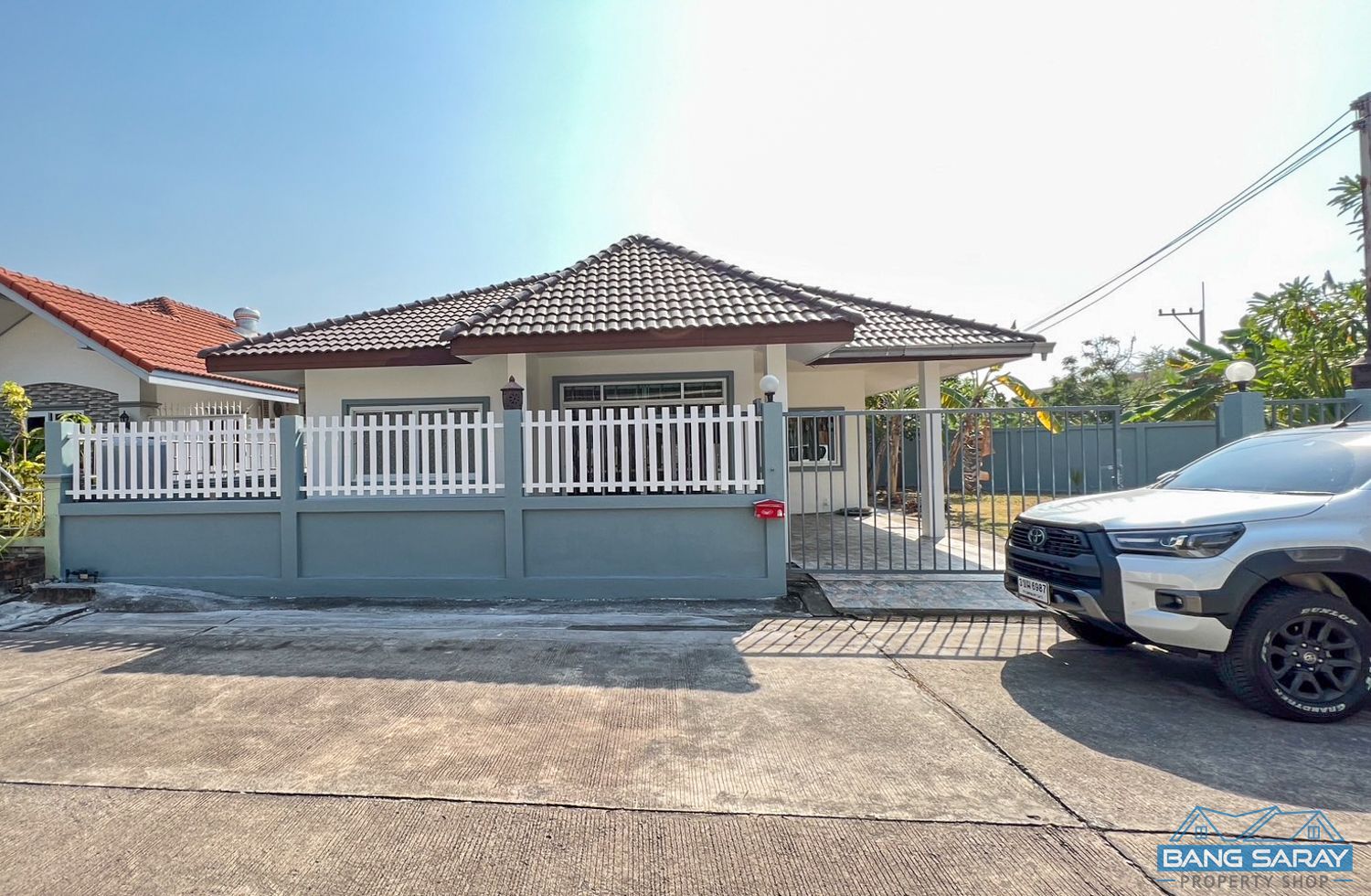 Single House for Rent in Bang Saray House  For rent