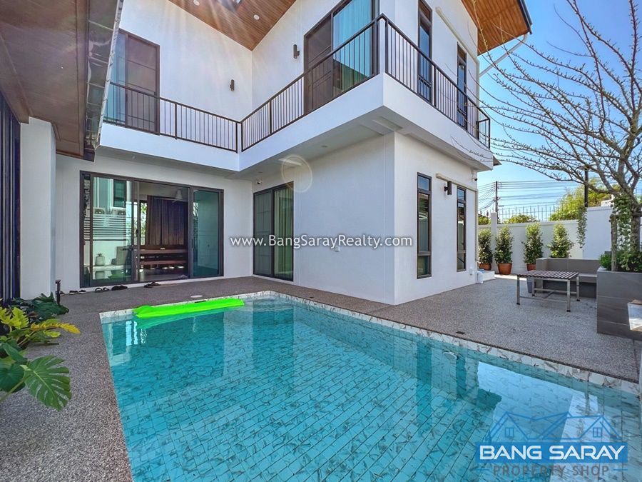 Brand New 2 Story Pool Villa, Modern Contemporary style House  For sale