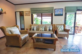 Pool Villa Bali Style  For Rent In Bang Saray, Close To Beach - 3 Bedrooms House For Rent In Bang Saray, Na Jomtien