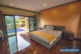 Pool Villa Bali Style  For Rent In Bang Saray, Close To Beach - 3 Bedrooms House For Rent In Bang Saray, Na Jomtien