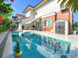 Two Story Pool Villa For Sale In Bang Saray - 5 Bedrooms House For Sale In Bang Saray, Na Jomtien