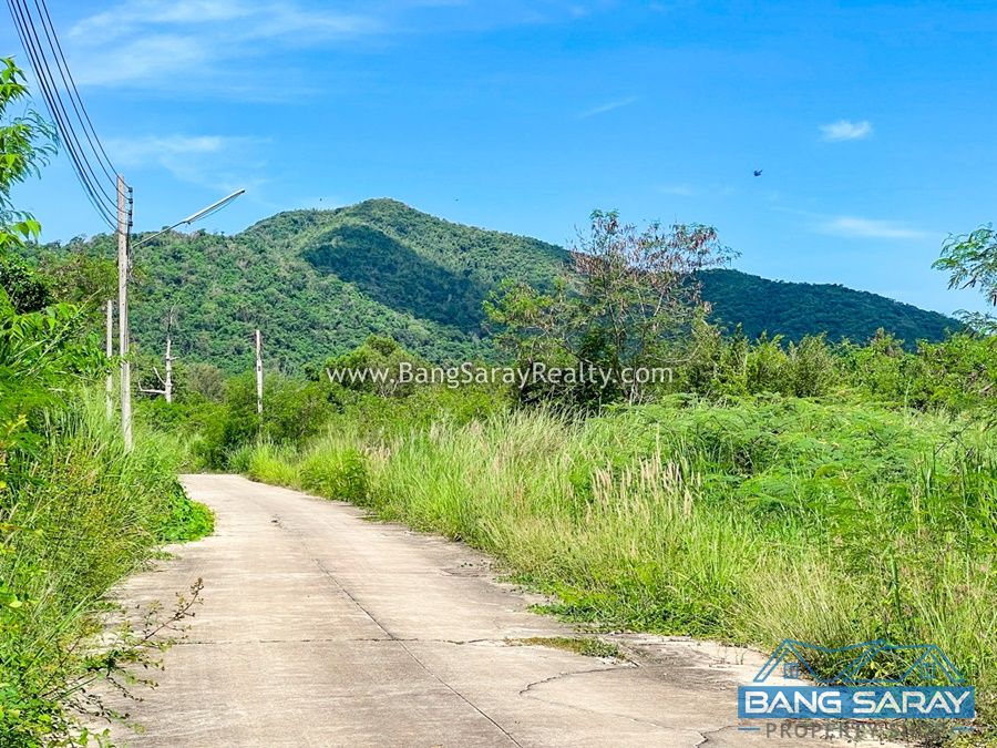 One Rai of Land for Sale in Bang Saray Beachside  Land  For sale