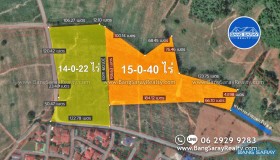 14 & 15 Rai Of Land For Sale, Bang Saray Near 332 Road -  Land For Sale In Bang Saray, Na Jomtien