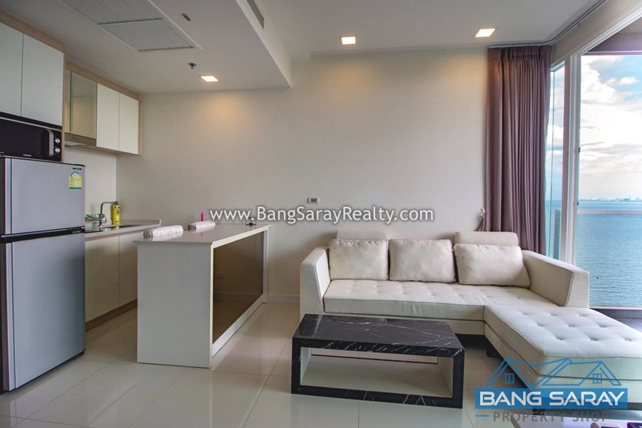 Beachfront Condo for Rent,  Bang Saray Sea Views Condo  For rent