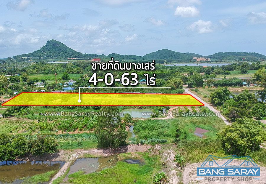 6,652 Sq.m. for Sale in Bang Saray Eastside  Land  For sale