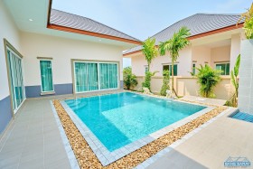 Brand New! Pool Villa For Sale, Tourist Attraction Near By‼️ - 3 Bedrooms House For Sale In Na-Jomtien, Na Jomtien