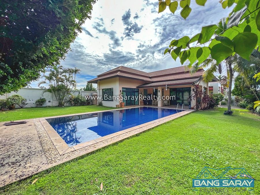 House with Large Pool & Garden for Sale, Corner Plot House  For sale