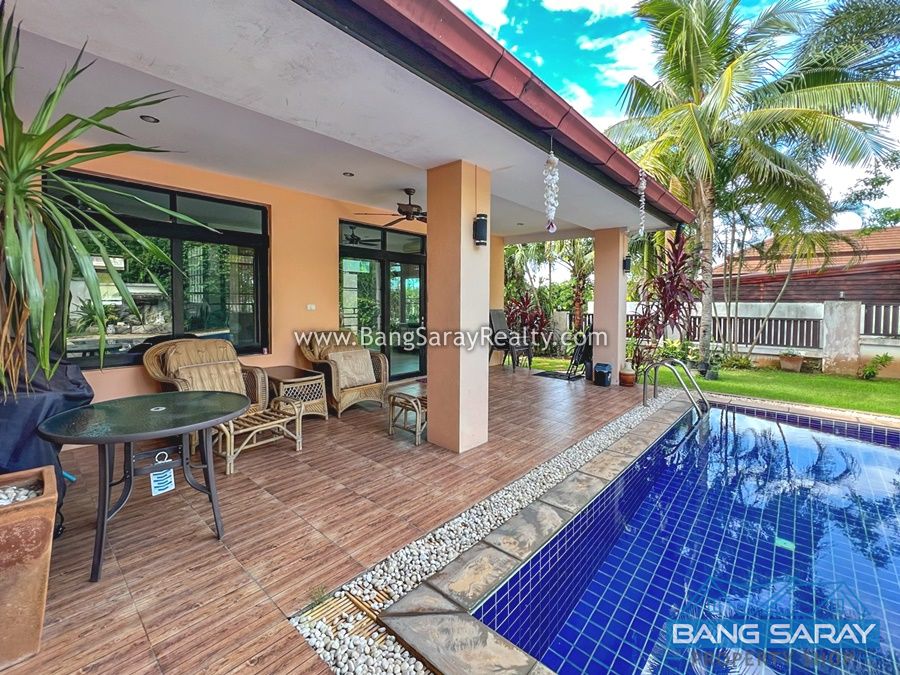 House with Large Pool & Garden for Sale, Corner Plot House  For sale