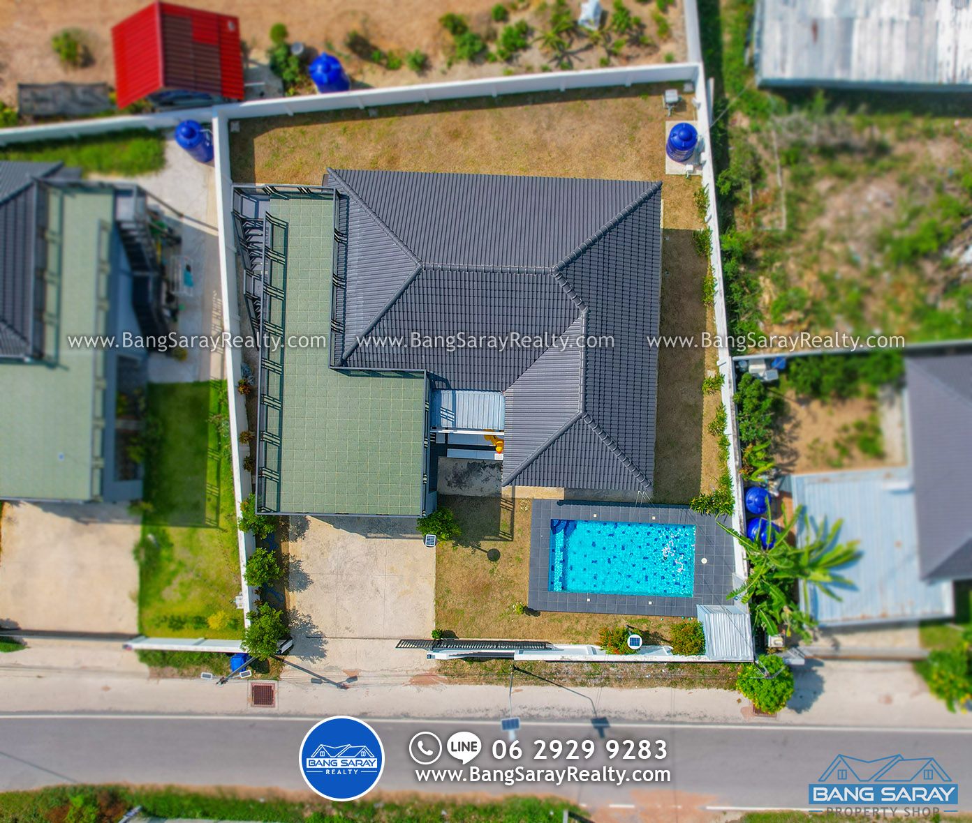 Pool Villa for Sale in Sattahip House  For sale