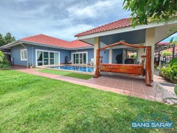 Single House With Private Pool For Sale - 3 Bedrooms House For Sale In Bang Saray, Na Jomtien