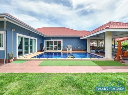 Single House With Private Pool For Sale - 3 Bedrooms House For Sale In Bang Saray, Na Jomtien
