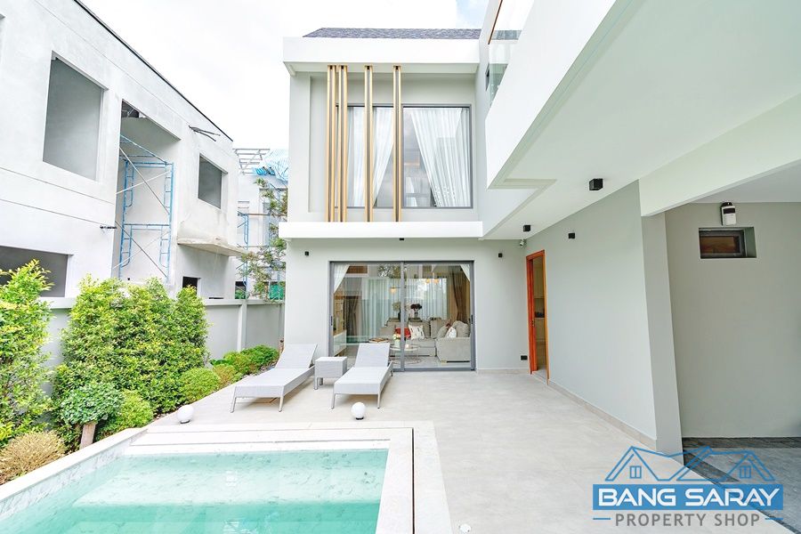 Modern Luxury Style Pool villa Pattaya (Brand new!) House  For sale