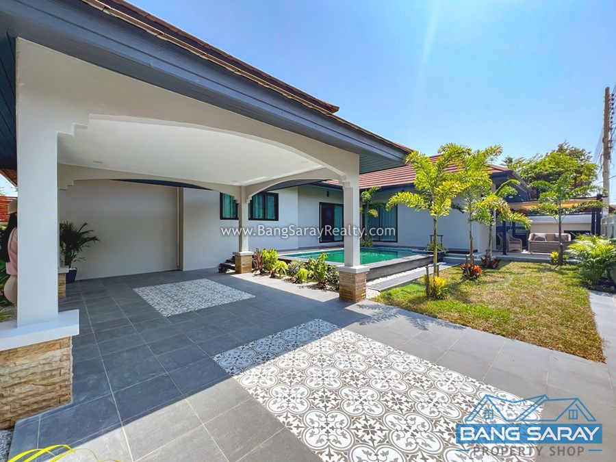 Newly renovated, Pool Villa House Na Jomtien House  For sale