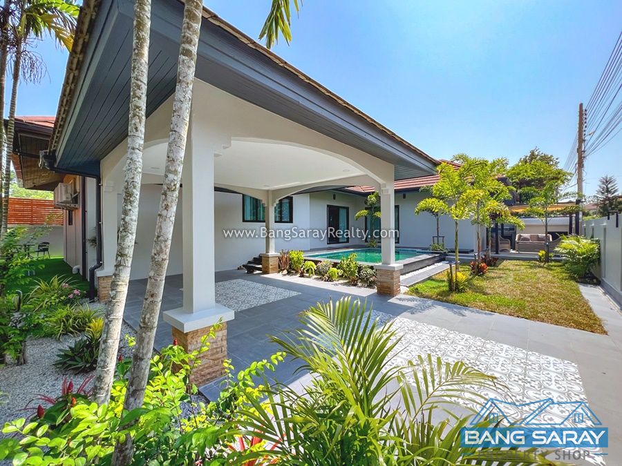 Newly renovated, Pool Villa House Na Jomtien House  For sale