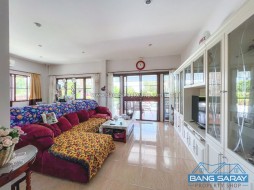 Pool House With Large Corner Plot For Sale - 4 Bedrooms House For Sale In Bang Saray, Na Jomtien